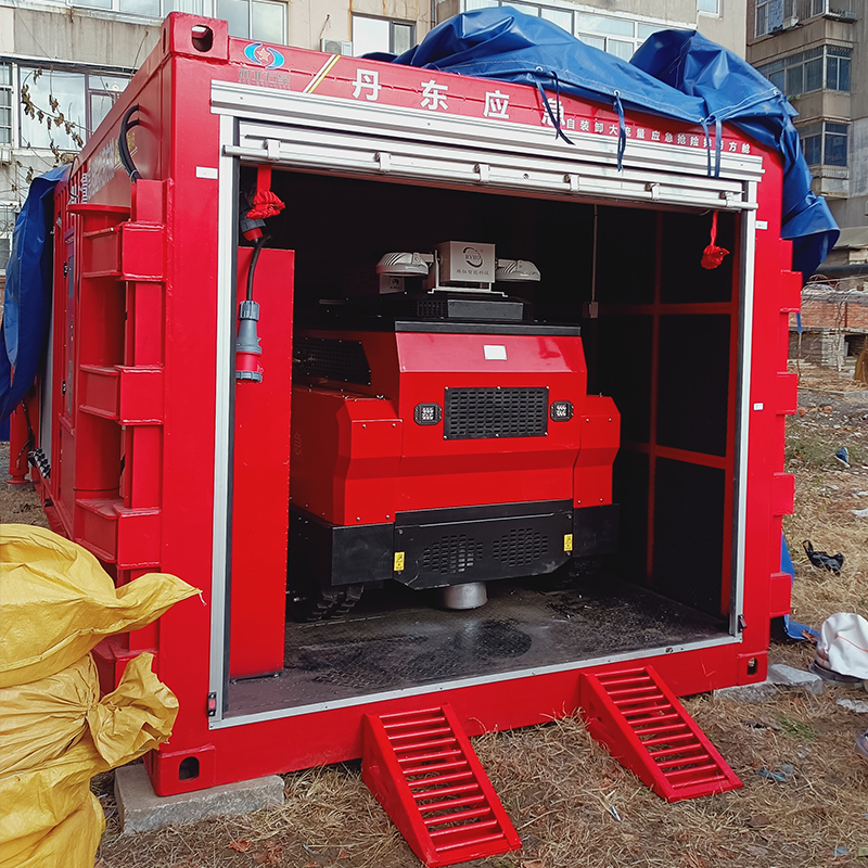 自裝卸大流量應急搶險排澇方艙